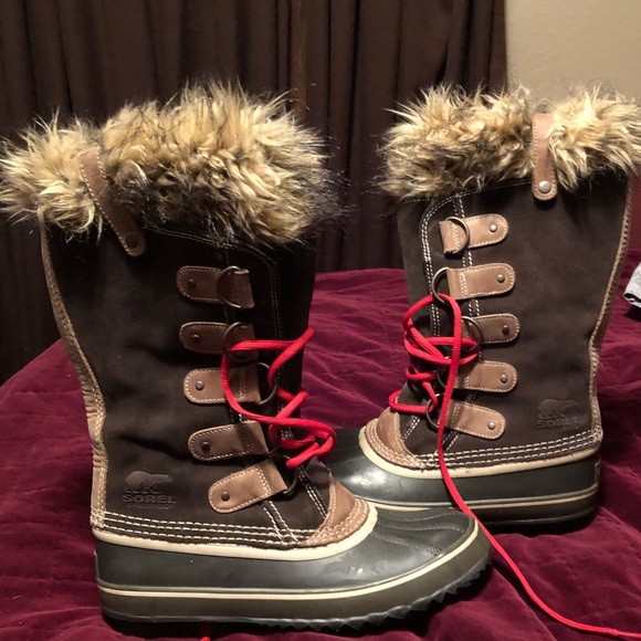 Sorel Shoes - Sorel Brown Joan of Arctic Boots
